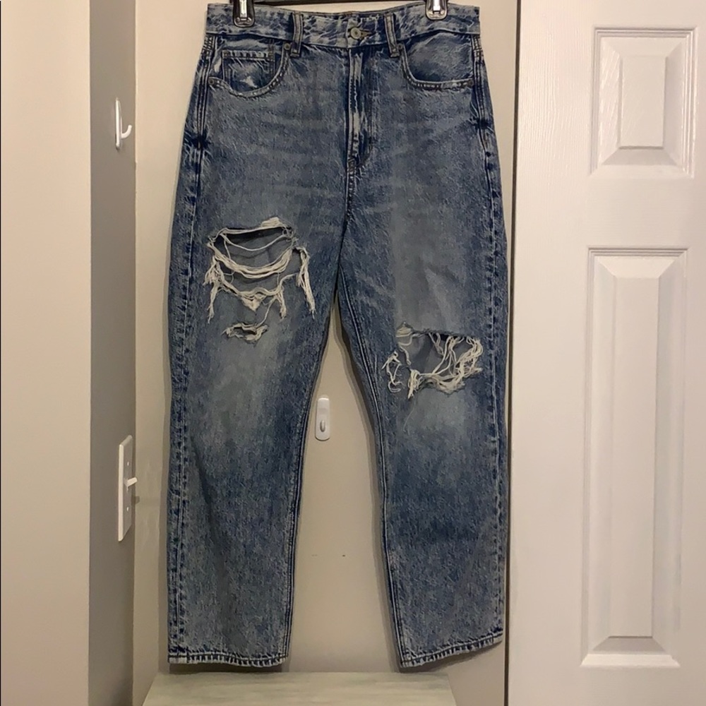 American Eagle Curvy Mom Jean 6 x-short